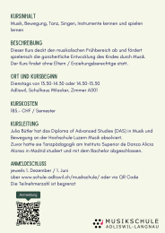 Musik und Bewegung
